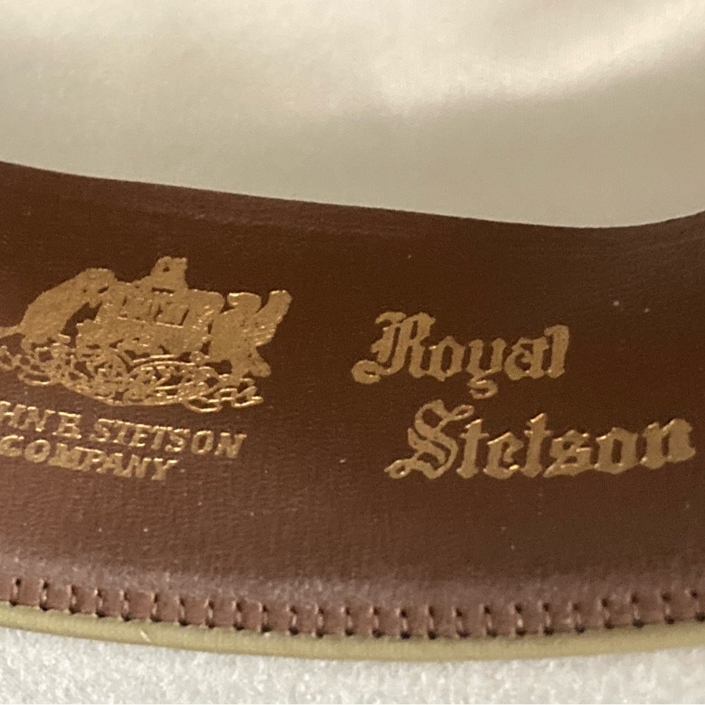Stetson Beige Felt Hat - Picture 9 of 10